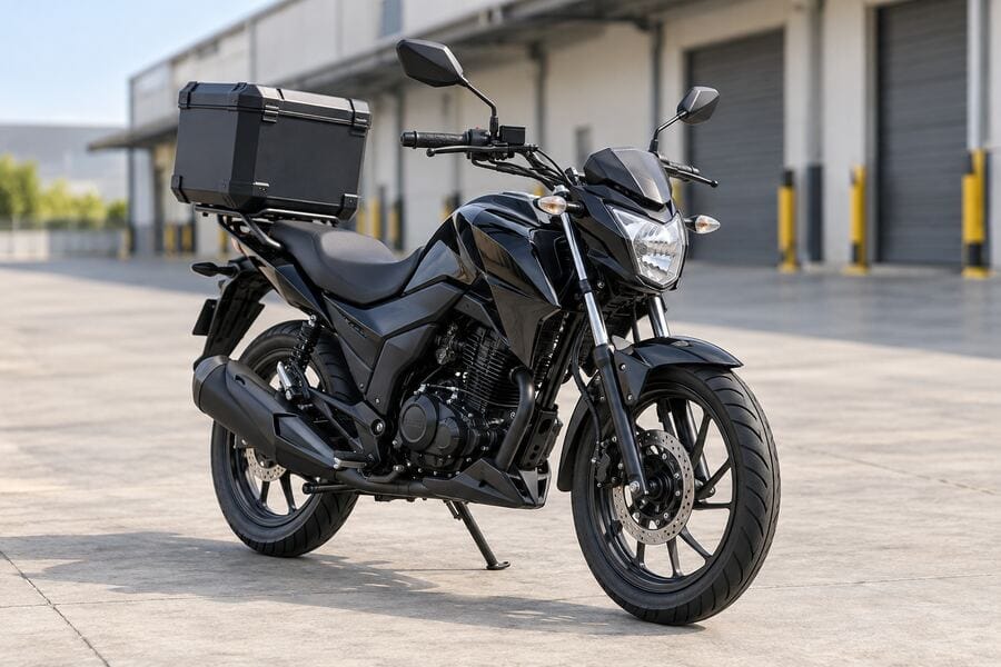 Motocicleta de reparto